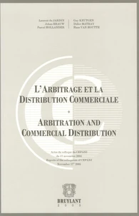 L'Arbitrage et la Distribution Commerciale