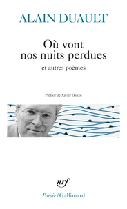 Où vont nos nuits et autres poèmes