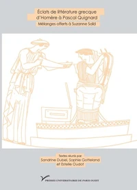 Eclats de littérature grecque d'Homère à Pascal Quignard