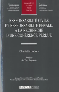 Responsabilité civile et responsabilité pénale