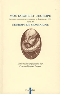 Montaigne et l'Europe