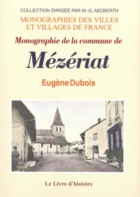 Monographie de la commune de Mézériat