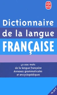 Dictionnaire de la langue française