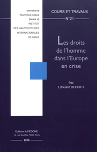 Les droits de l'homme dans l'Europe en crise