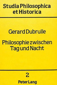 Philosophie zwischen Tag und Nacht