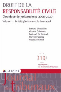 Droit de la responsabilité civile