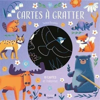 Cartes à gratter les animaux du Québec