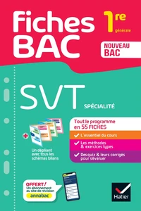 SVT spécialité 1re générale