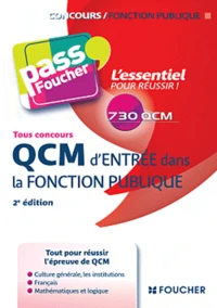 QCM d'entrée dans la fonction publique