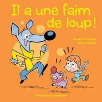 Il a une faim de loup!