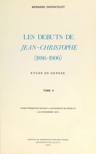 Les débuts de « Jean-Christophe », 1886-1906 (2)