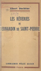 Les rêveries de Bernadin de Saint-Pierre