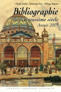 Bibliographie du dix-neuvième siècle