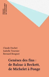 Genèse des fins