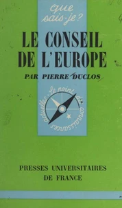 Le Conseil de l'Europe