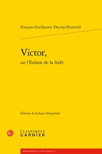 Victor, ou l'Enfant de la forêt