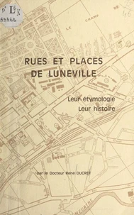 Rues et places de Lunéville