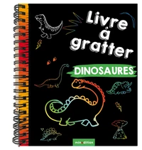 Livre à gratter Dinosaures