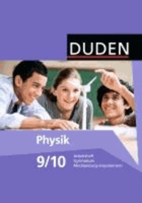 Duden Physik 9./10. Schuljahr. Arbeitsheft Gymnasium Mecklenburg-Vorpommern.