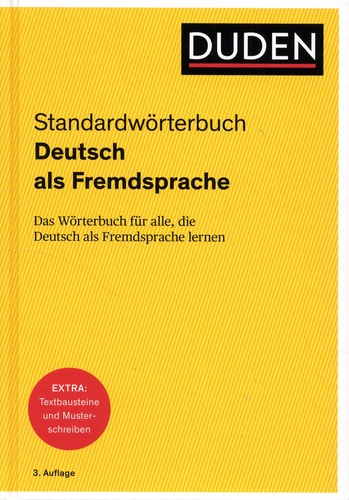  Duden Verlag - Standardwtwörterbuch Deutsch als Fremdsprache - Das Wörterbuch für alle, die Deutsch als Fremdsprache lernen.