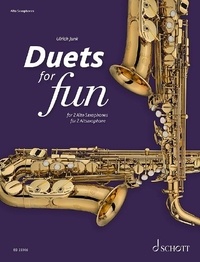 Ulrich Junk - Duets for Fun  : Duets for Fun - 2 altosaxophones. Partition d'exécution..