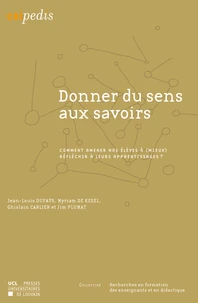 Donner du sens aux savoirs