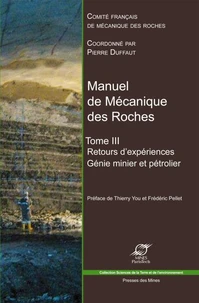 Manuel de mécanique des roches