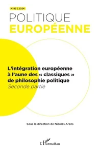 L’intégration européenne à l’aune des "classiques" de philosophie politique