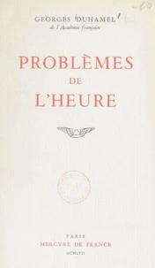 Problèmes de l'heure