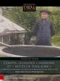 Contes, légendes, chansons et "notes de folk-lore"