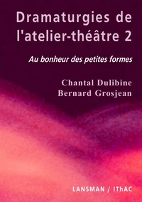 Dramaturgies de l'atelier-théâtre