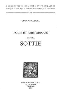 Folie et rhétorique dans la sottie