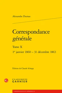 Correspondance générale