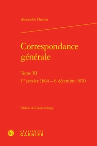 Correspondance générale