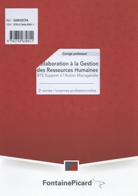Collaboration à la gestion des ressources humaines BTS SAM 2e année/licences professionnelles