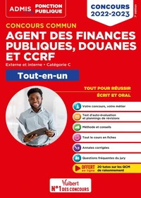 Concours commun Agent des finances publiques, douanes et CCRF Externe, interne, catégorie C