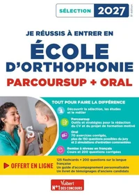 Je réussis à entrer en école d'Orthophonie