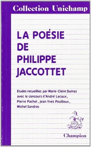 La poèsie de Philippe Jaccottet