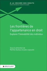 Les frontières de l'appartenance en droit