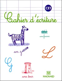 Cahier d'écriture CE1