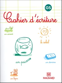 Cahier d'écriture Grande Section