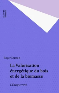 La Valorisation Energetique Du Bois Et De La Biomasse. L'Energie Verte