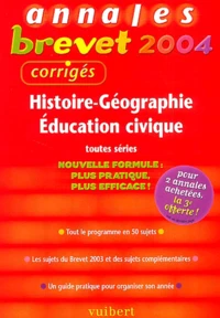Histoire-Géographie, Education civique toutes séries