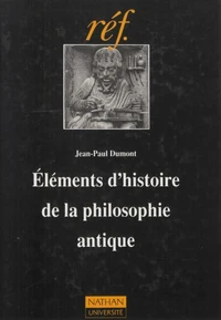 Eléments d'histoire de la philosophie antique