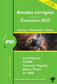Physique Modélisation Chimie PSI