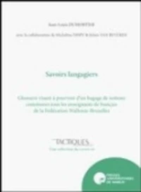 Savoirs langagiers