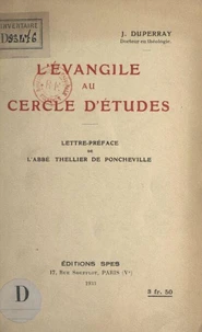 L'Évangile au cercle d'études