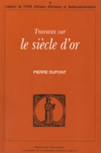 Travaux sur le Siècle d'Or