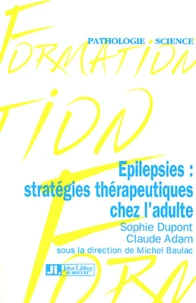 Epilepsies : stratégies thérapeutiques chez l'adulte