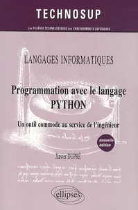 Programmation avec le langage PYTHON